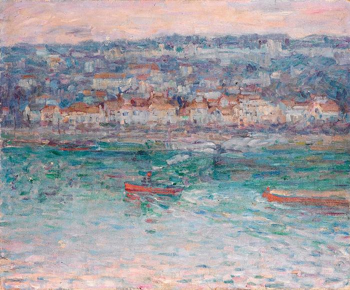 John Peter Russell Remorqueur sur la Seine